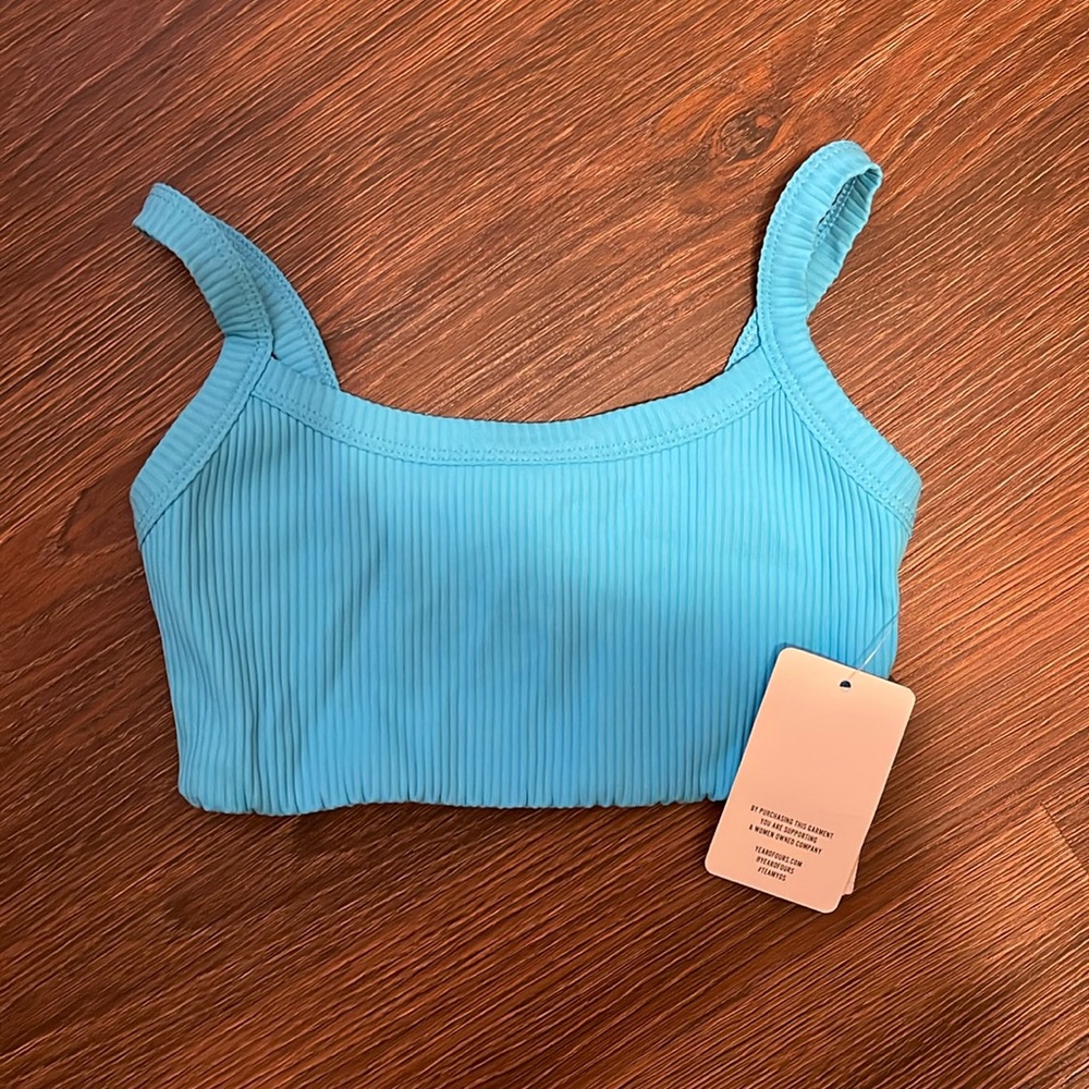•Year of Ours• Blue Xsmall Sports Bra